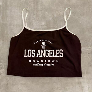 SHEIN Black and White Crop Top